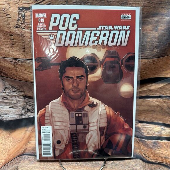 Star Wars Poe Dameron #18 Marvel Comic Book 2017 Charles Soule Unzueta Prianto - Picture 1 of 1